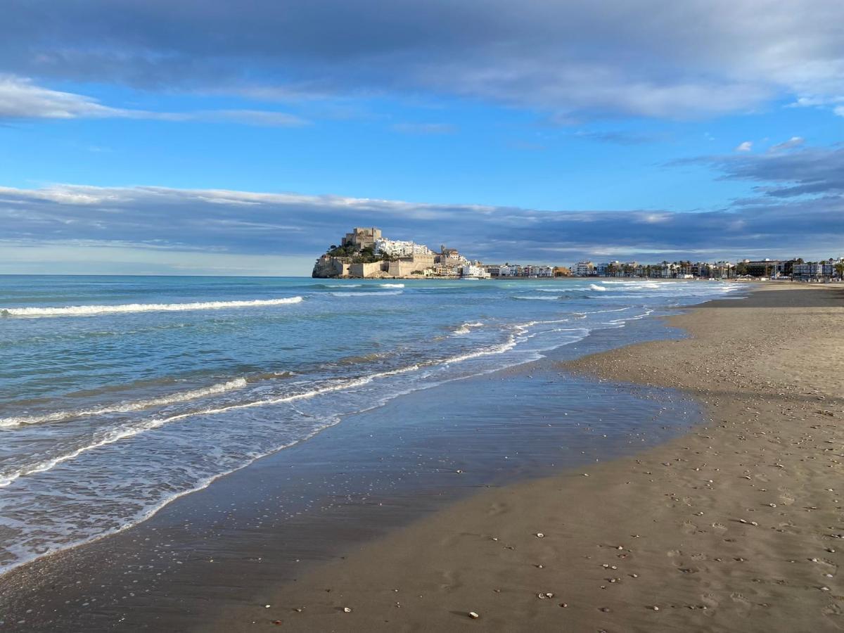 Apartamento Duplex En Primera Linea De Playa Peñíscola Exteriör bild